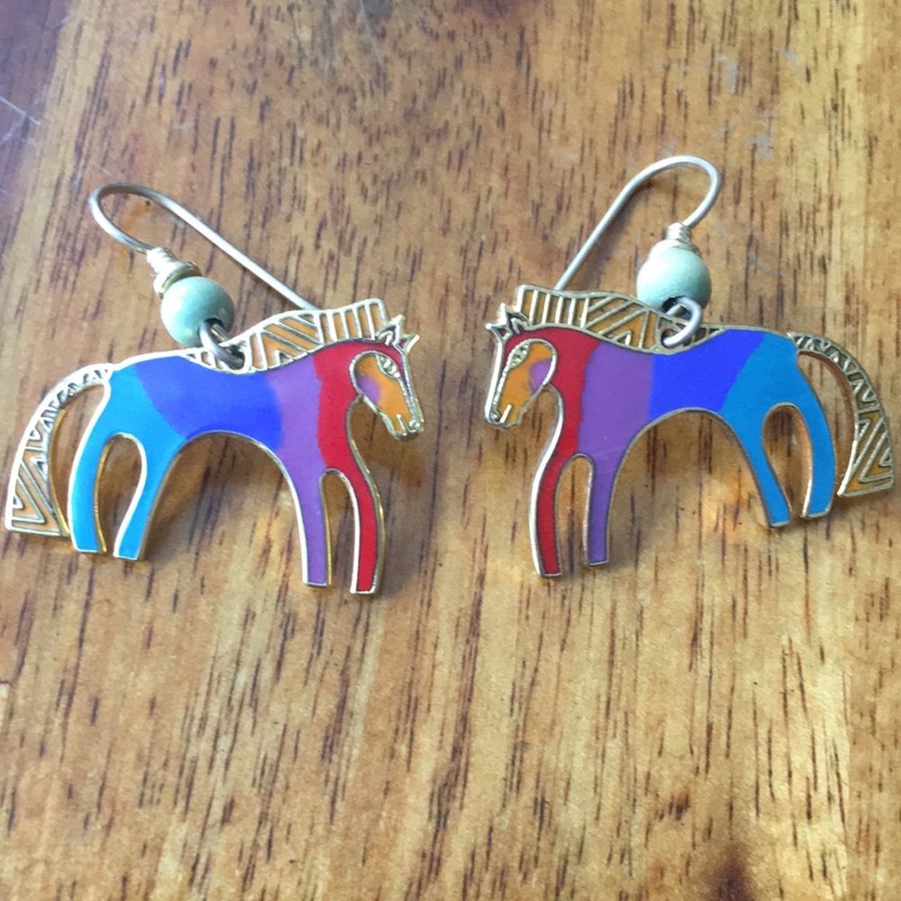 Fun horse earrings